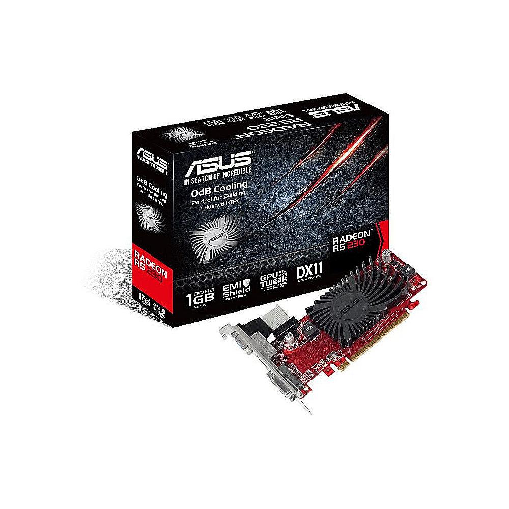 Asus AMD Radeon R5 230 SL-1GD3-L 1GB DVI/HDMI/VGA Passiv Low Profile Grafikkarte